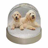 Labradoodle Dog Snow Globe Photo Waterball