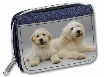 Labradoodle Dog Unisex Denim Purse Wallet