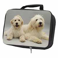 Labradoodle Dog Black Insulated School Lunch Box/Picnic Bag