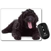 Black Labradoodle Dog Computer Mouse Mat