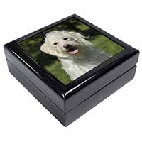 White Labradoodle Dog Keepsake/Jewellery Box