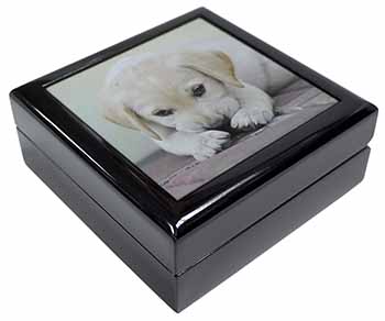 Cream Labrador Puppy Keepsake/Jewellery Box