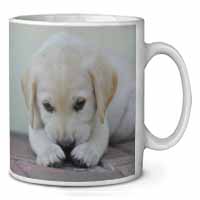 Cream Labrador Puppy Ceramic 10oz Coffee Mug/Tea Cup