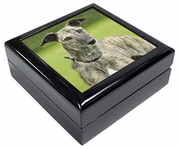 Lurcher Dog Keepsake/Jewellery Box