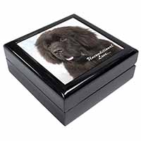 Newfoundland Dog-With Love Keepsake/Jewellery Box