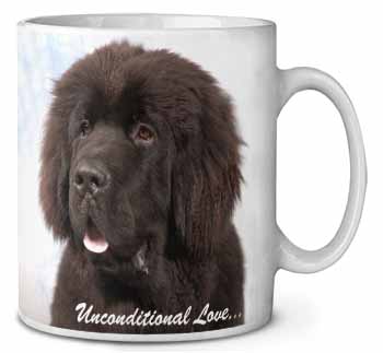 Newfoundland Dog-With Love Ceramic 10oz Coffee Mug/Tea Cup