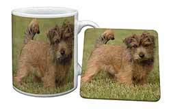 Norfolk Terrier Dog Mug and Coaster Set