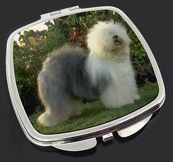 Old English Sheepdog Make-Up Compact Mirror