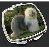 Old English Sheepdog Make-Up Compact Mirror