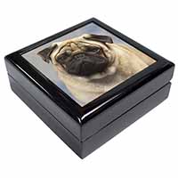 Fawn Pug Dog Keepsake/Jewellery Box