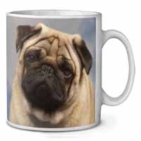 Fawn Pug Dog Ceramic 10oz Coffee Mug/Tea Cup