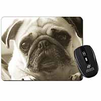 Cute Pug Dog Computer Mouse Mat