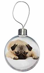 Pug Dog Christmas Bauble