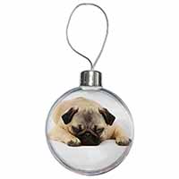 Pug Dog Christmas Bauble