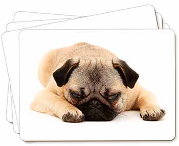 Pug Dog Picture Placemats in Gift Box