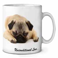Pug Dog-With Love Ceramic 10oz Coffee Mug/Tea Cup
