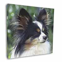 Papillon Dog Square Canvas 12"x12" Wall Art Picture Print