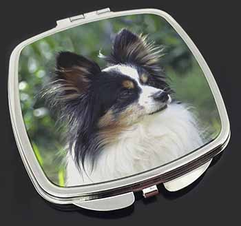 Papillon Dog Make-Up Compact Mirror
