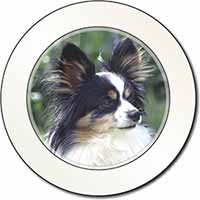 Papillon Dog Car or Van Permit Holder/Tax Disc Holder