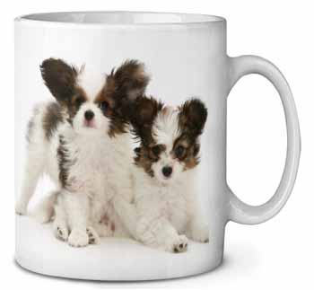 Papillon Dogs Ceramic Coffee Mug/Tea Cup