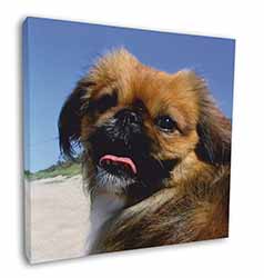 Pekingese Dog Square Canvas 12"x12" Wall Art Picture Print