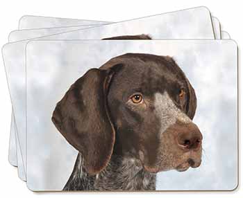 German Pointer Dog Picture Placemats in Gift Box