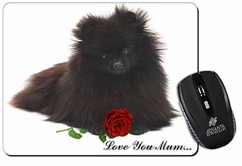 Pomeranian Dog+Rose 