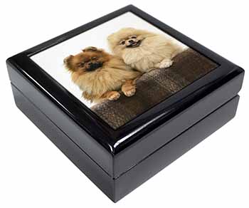 Pomeranian Dogs Keepsake/Jewellery Box
