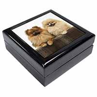 Pomeranian Dogs Keepsake/Jewellery Box