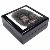 Black Poodle-With Love Keepsake/Jewellery Box - Advanta Group®