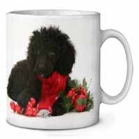 Christmas Poodle Ceramic 10oz Coffee Mug/Tea Cup