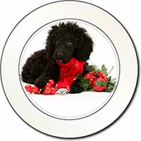 Christmas Poodle Car or Van Permit Holder/Tax Disc Holder