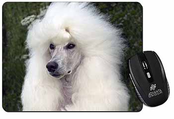 White Poodle Dog Computer Mouse Mat