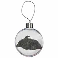 Miniature Poodle Dog Christmas Bauble