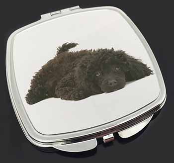 Miniature Poodle Dog Make-Up Compact Mirror