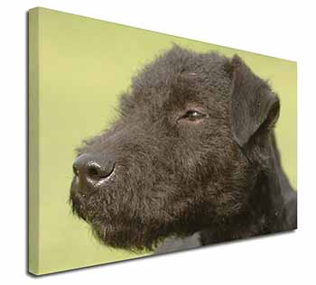 Patterdale Terrier Dogs X-Large 30"x20" Canvas Wall Art Print