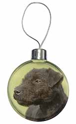 Patterdale Terrier Dogs Christmas Bauble
