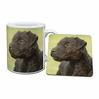 Patterdale Terrier Dogs Mug and Coaster Set - Advanta Group®