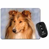 Rough Collie Dog Computer Mouse Mat