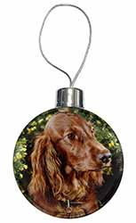 Irish Red Setter Dog Christmas Bauble