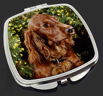 Irish Red Setter Dog Make-Up Compact Mirror