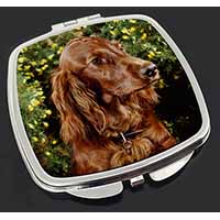 Irish Red Setter Dog Make-Up Compact Mirror