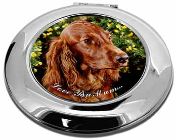 Irish Red Setter Dog 