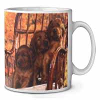 Irish Red Setter Puppy Dogs Ceramic 10oz Coffee Mug/Tea Cup