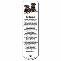 Rottweiler Puppies Bookmark, Book mark, Printed full colour