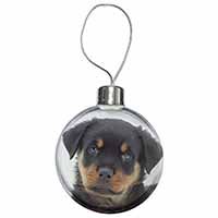 Rottweiler Puppies Christmas Bauble