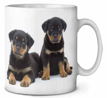 Rottweiler Puppies Ceramic Coffee Mug/Tea Cup