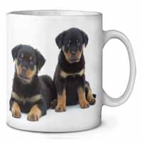 Rottweiler Puppies Ceramic 10oz Coffee Mug/Tea Cup