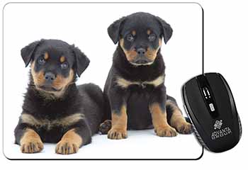 Rottweiler Puppies Computer Mouse Mat