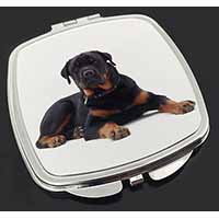 Rottweiler Dog Make-Up Compact Mirror